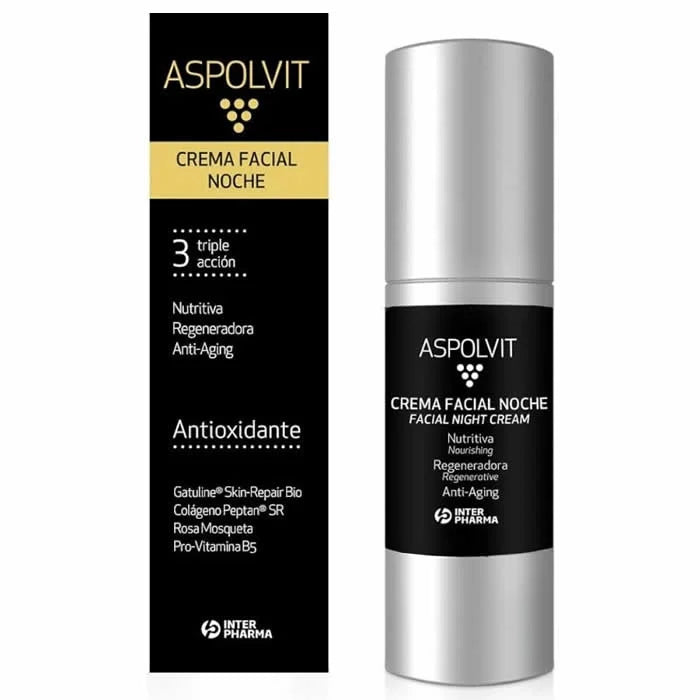 Interpharma Aspolvit Crema Facial Night Cream 30ml